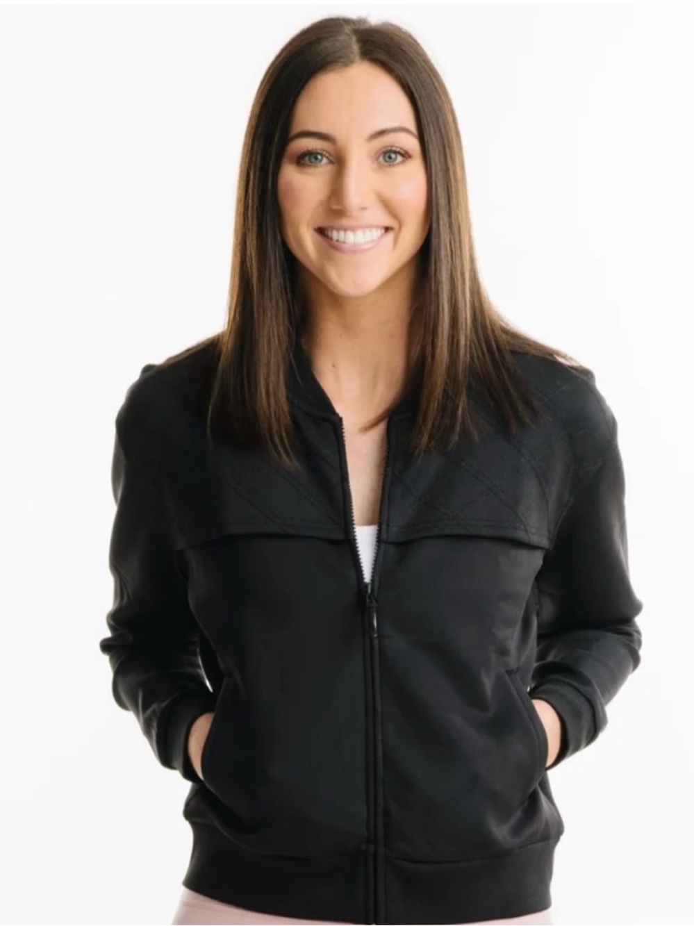 ZYIA Active Black Mesh Primo Activity Jacket